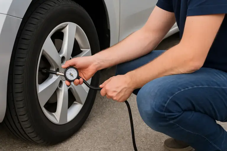 Pressione gomme auto corretta: il trucco semplice per consumare meno carburante