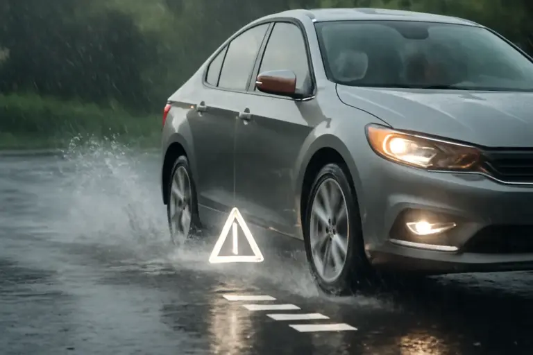 Come funziona la frenata assistita in situazioni d’aquaplaning? I limiti reali e il ruolo delle gomme